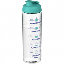 H2O Vibe 850 ml Sportflasche mit Klappdeckel - Topgiving
