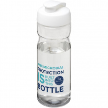 H2O Active Base Pure 650 ml Sportflasche mit Klappdeckel - Topgiving