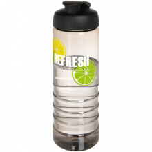 H2O Treble 750 ml Sportflasche mit Klappdeckel - Topgiving