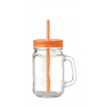 Trinkglas Mason Jar 450ml - Topgiving