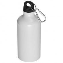 Trinkflasche aus aluminium mit karabinerhaken, 500 ml - Topgiving