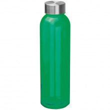 Trinkflasche transparent mit grauem deckel - Topgiving