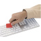 Whisk Silikon Tastaturbürste und Schlüsselanhänger - Topgiving